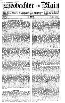 Beobachter am Main und Aschaffenburger Anzeiger Montag 26. Juli 1897