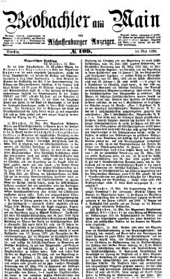 Beobachter am Main und Aschaffenburger Anzeiger Samstag 14. Mai 1870