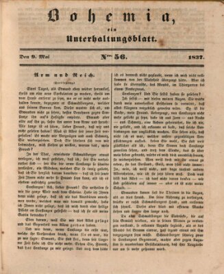 Bohemia Dienstag 9. Mai 1837