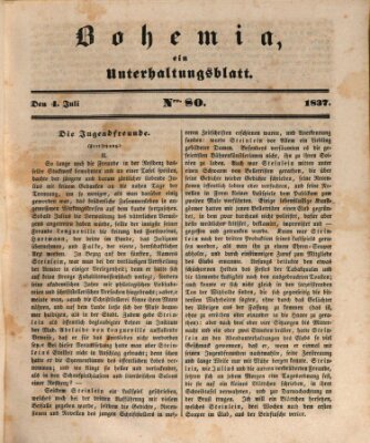 Bohemia Dienstag 4. Juli 1837
