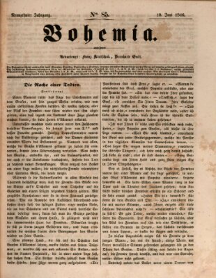 Bohemia Freitag 19. Juni 1846