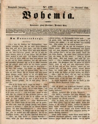 Bohemia Freitag 27. November 1846