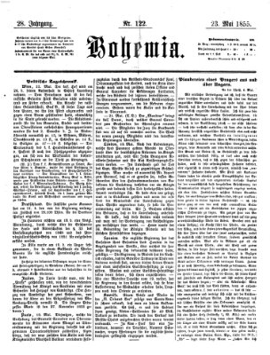 Bohemia Mittwoch 23. Mai 1855