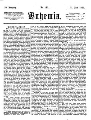 Bohemia Donnerstag 21. Juni 1855