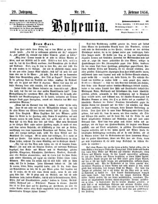 Bohemia Samstag 2. Februar 1856