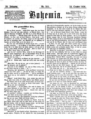 Bohemia Mittwoch 22. Oktober 1856