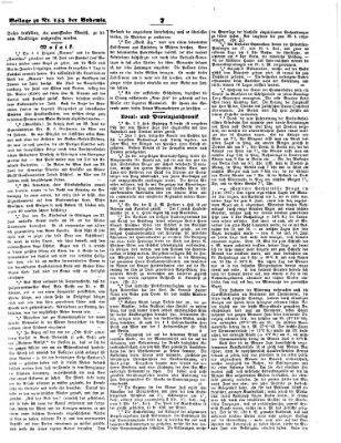 Bohemia Mittwoch 1. Juli 1857