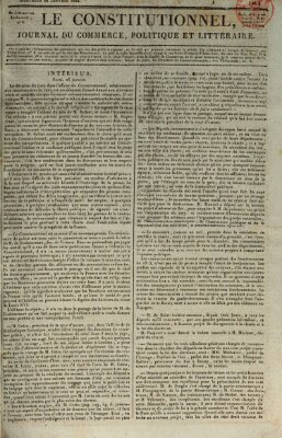 Le constitutionnel Mittwoch 26. Januar 1820