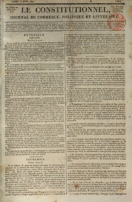 Le constitutionnel Samstag 15. April 1820