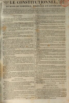Le constitutionnel Mittwoch 26. April 1820