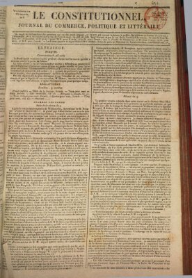Le constitutionnel Freitag 13. Oktober 1820