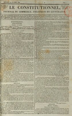 Le constitutionnel Freitag 27. Oktober 1820