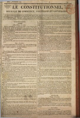Le constitutionnel Donnerstag 9. November 1820