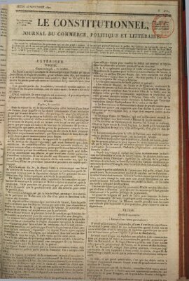 Le constitutionnel Donnerstag 16. November 1820