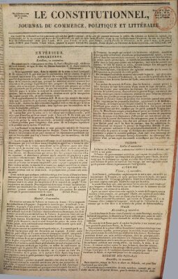 Le constitutionnel Sonntag 26. November 1820