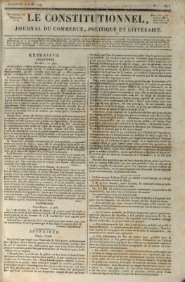 Le constitutionnel Sonntag 16. Juni 1822
