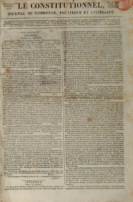Le constitutionnel Dienstag 1. Oktober 1822