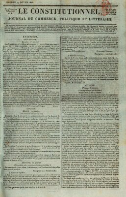 Le constitutionnel Sonntag 19. Januar 1823