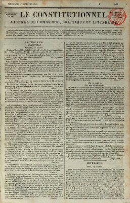 Le constitutionnel Mittwoch 15. Oktober 1823