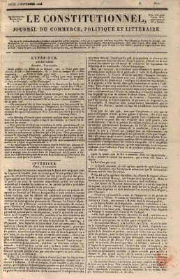 Le constitutionnel Donnerstag 13. November 1823