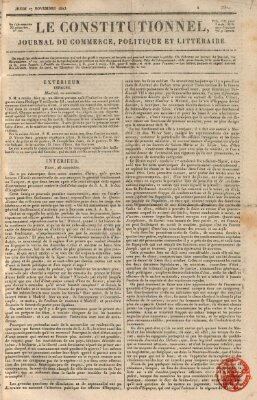 Le constitutionnel Donnerstag 27. November 1823