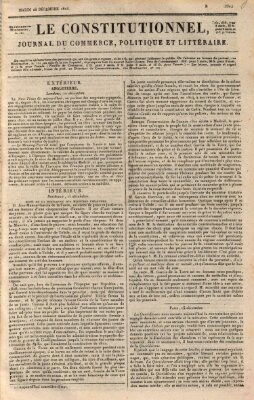 Le constitutionnel Dienstag 16. Dezember 1823