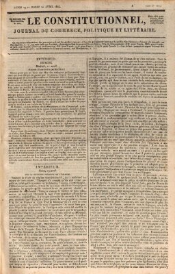 Le constitutionnel Dienstag 20. April 1824