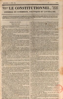 Le constitutionnel Mittwoch 28. April 1824