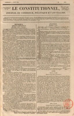 Le constitutionnel Freitag 11. Juni 1824