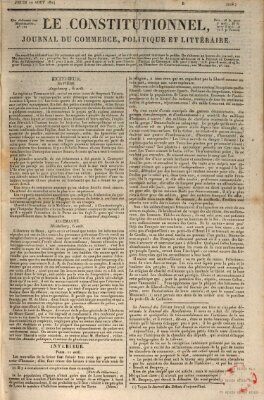 Le constitutionnel Donnerstag 12. August 1824