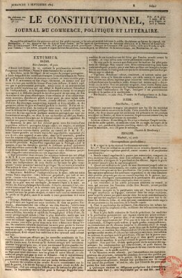Le constitutionnel Sonntag 5. September 1824