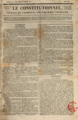 Le constitutionnel Sonntag 23. Januar 1825