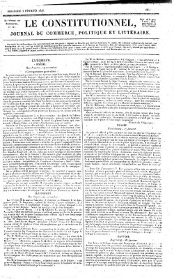 Le constitutionnel Sonntag 5. Februar 1826