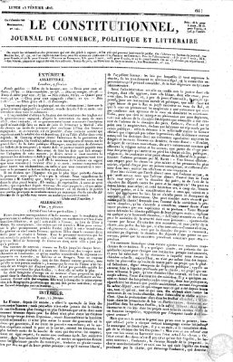 Le constitutionnel Montag 13. Februar 1826