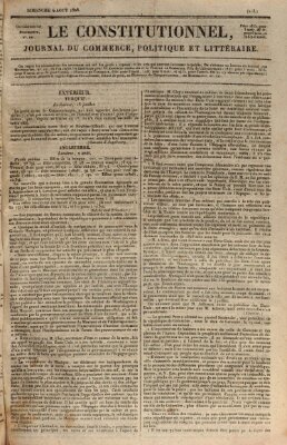 Le constitutionnel Sonntag 6. August 1826