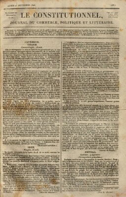 Le constitutionnel Montag 25. September 1826