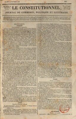 Le constitutionnel Dienstag 24. Oktober 1826