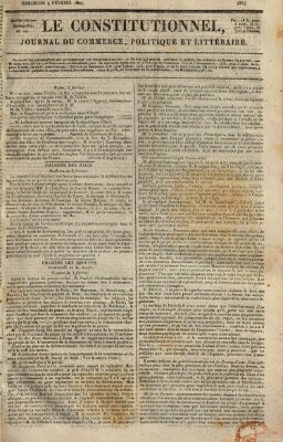 Le constitutionnel Sonntag 4. Februar 1827