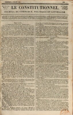 Le constitutionnel Mittwoch 4. Juli 1827