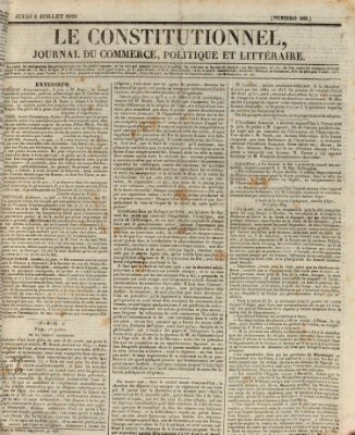 Le constitutionnel Donnerstag 2. Juli 1829