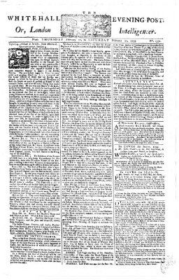 The Whitehall evening post or London intelligencer Donnerstag 20. Februar 1755