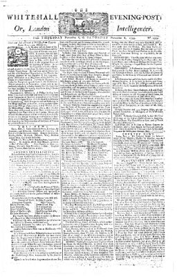 The Whitehall evening post or London intelligencer Donnerstag 6. November 1755