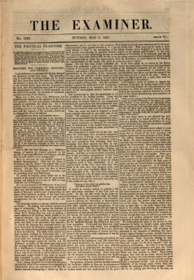 Examiner Sonntag 9. Mai 1841