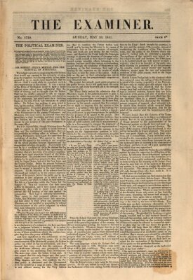 Examiner Sonntag 30. Mai 1841