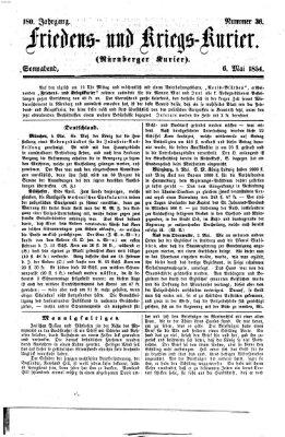 Nürnberger Friedens- und Kriegs-Kurier Samstag 6. Mai 1854