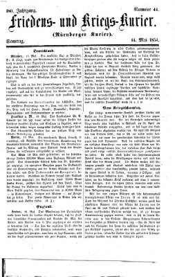 Nürnberger Friedens- und Kriegs-Kurier Sonntag 14. Mai 1854