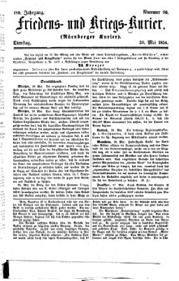Nürnberger Friedens- und Kriegs-Kurier Dienstag 30. Mai 1854