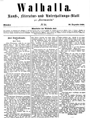 Germania Donnerstag 10. Dezember 1868