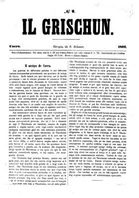 I Grischun Donnerstag 9. Januar 1862