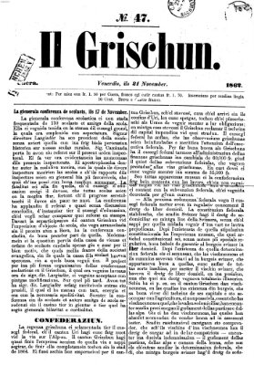 I Grischun Freitag 21. November 1862
